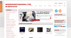 Desktop Screenshot of modernkonyha.com